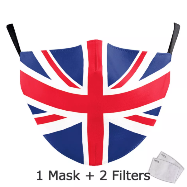 Stoffmasken flag of England