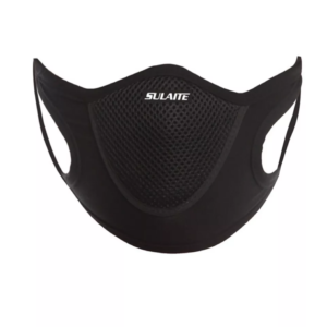 Sportliche schwarze Stoffmasken