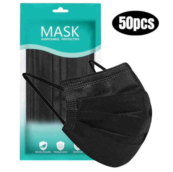 Einwegmasken schwarze Masken