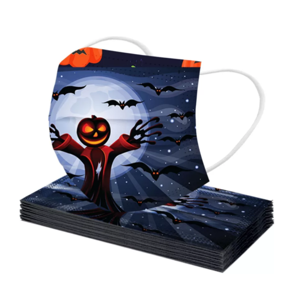 Schutzmasken Halloween-Strohpuppe