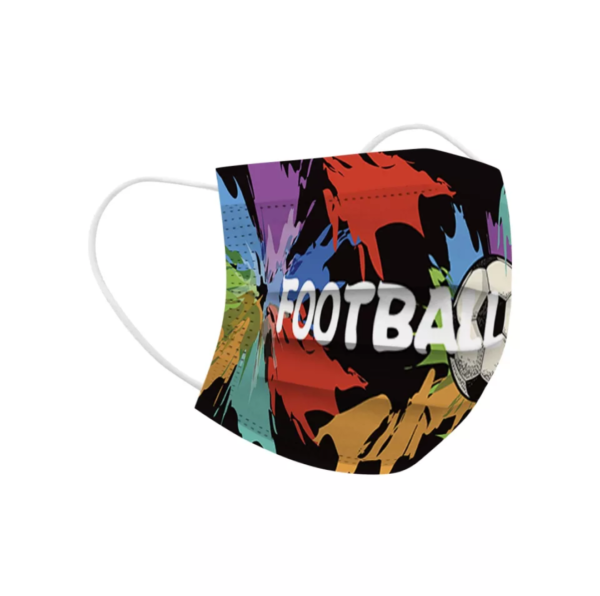 Einwegmasken "Football Teamwork" - Image 2